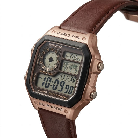 Casio Men’s Digital Watch Leather